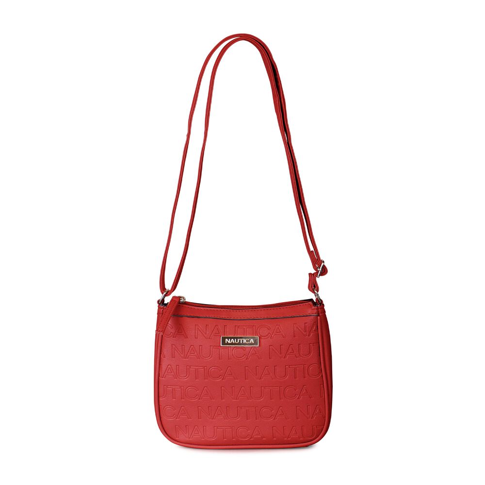 Pack De 4 Nautica Mochila + Bandolera + Cartera + Bolso Tipo Cartera Rojo image number 3.0