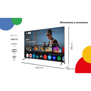 Smart Tv 70 4k Ultra Hd Qled Google Tv Aw-70b4qfg