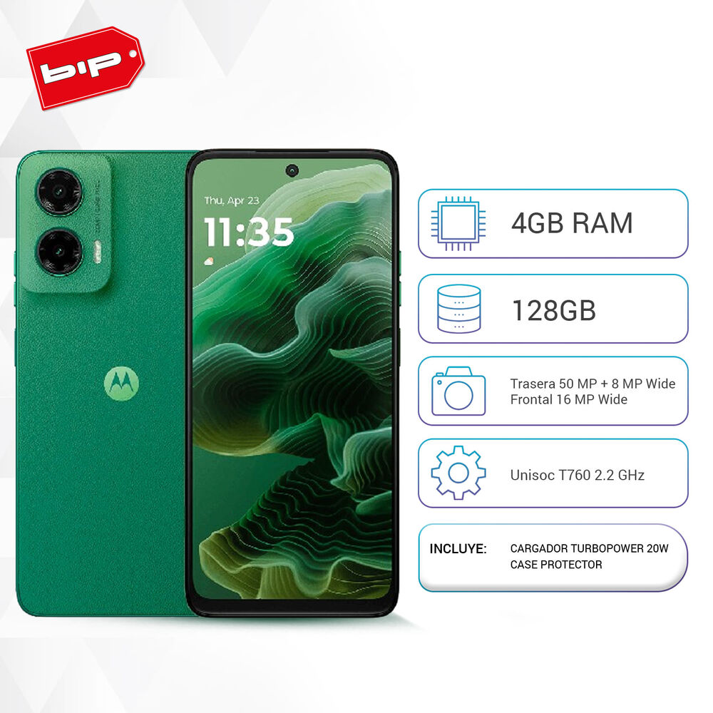 Moto G35 5g Verde 4gb+128gb-nuevo image number 0.0