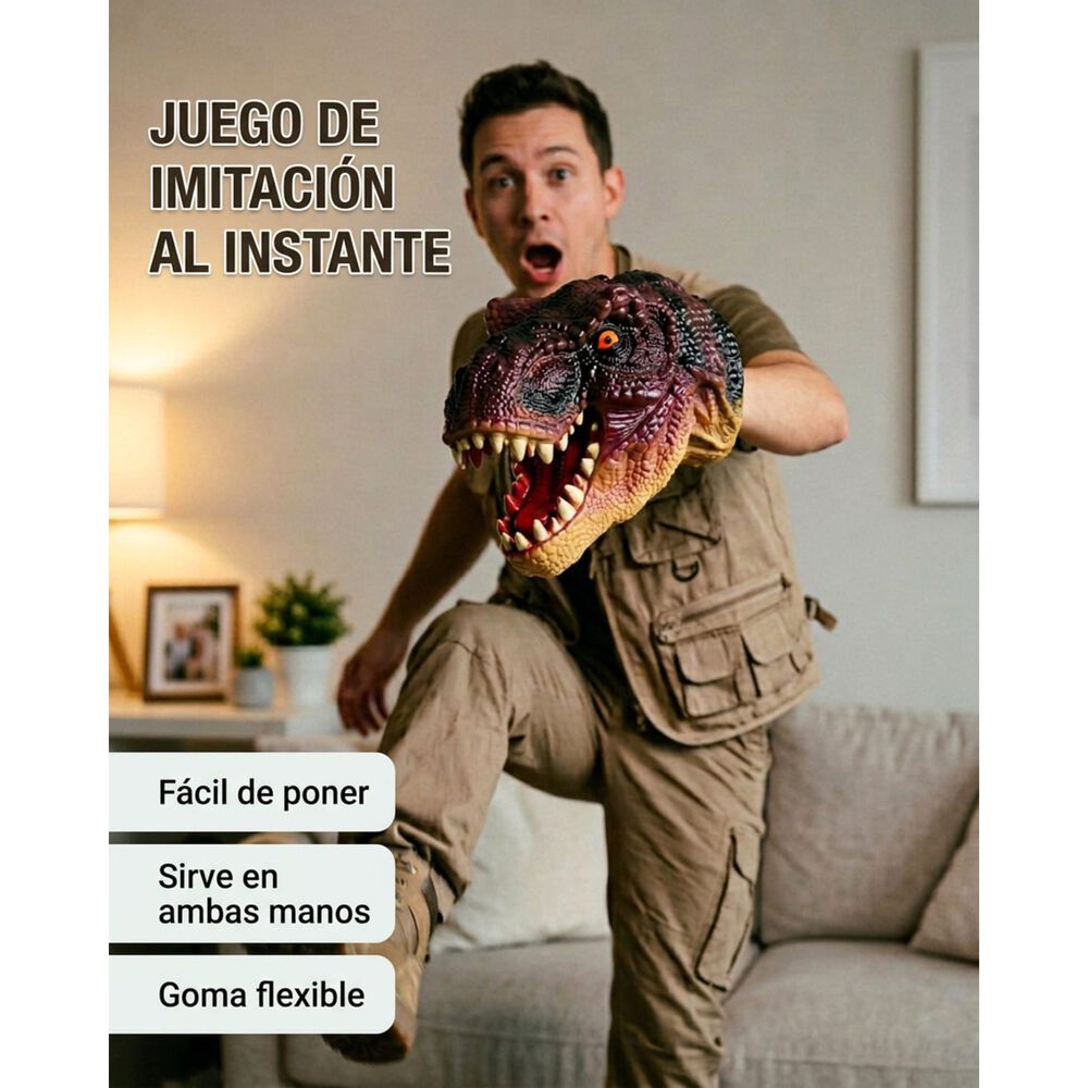 Guante Tiranosaurio Rex image number 5.0