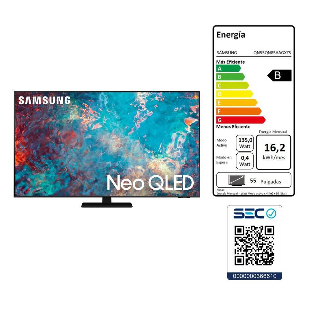 Neo Qled Samsung QN85A / 55" / Ultra HD / 4K / Smart Tv image number 2.0