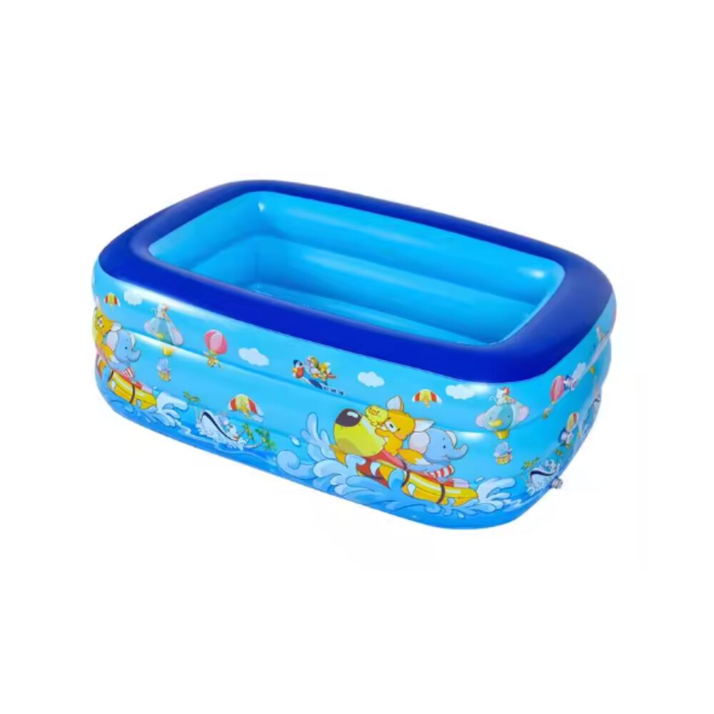 Piscina Inflable Verano 1,8m 180x130x55cm Diversion Juego image number 2.0