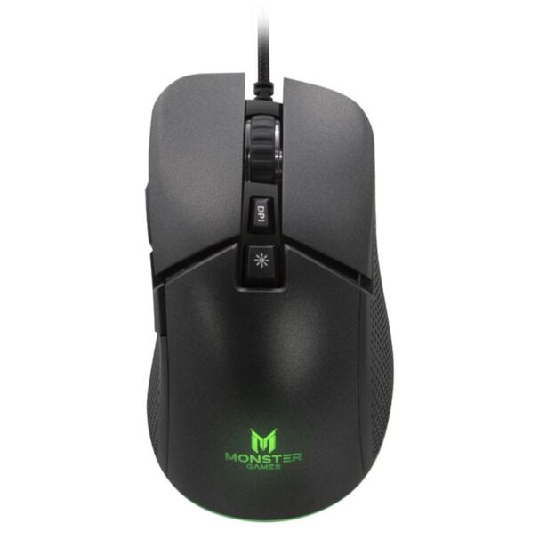 Mouse Gamer Usb Rgb 6b 8000dpi Negro Storm