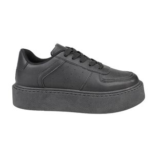 Zapatilla Urbana Mujer New Walk Negro