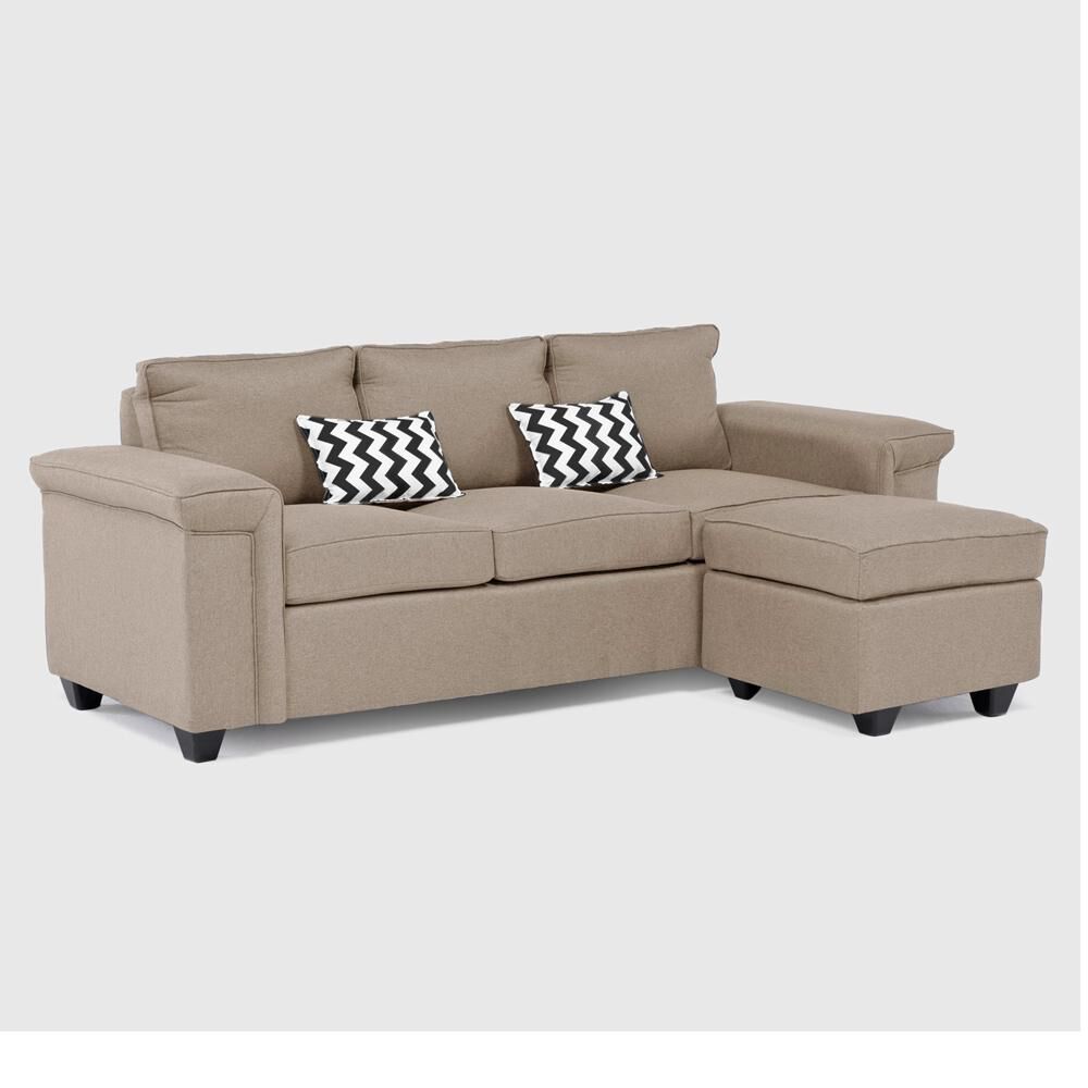 Sof&aacute; Mons Sicilia / 3 Cuerpos + 1 Pouf image number 2.0