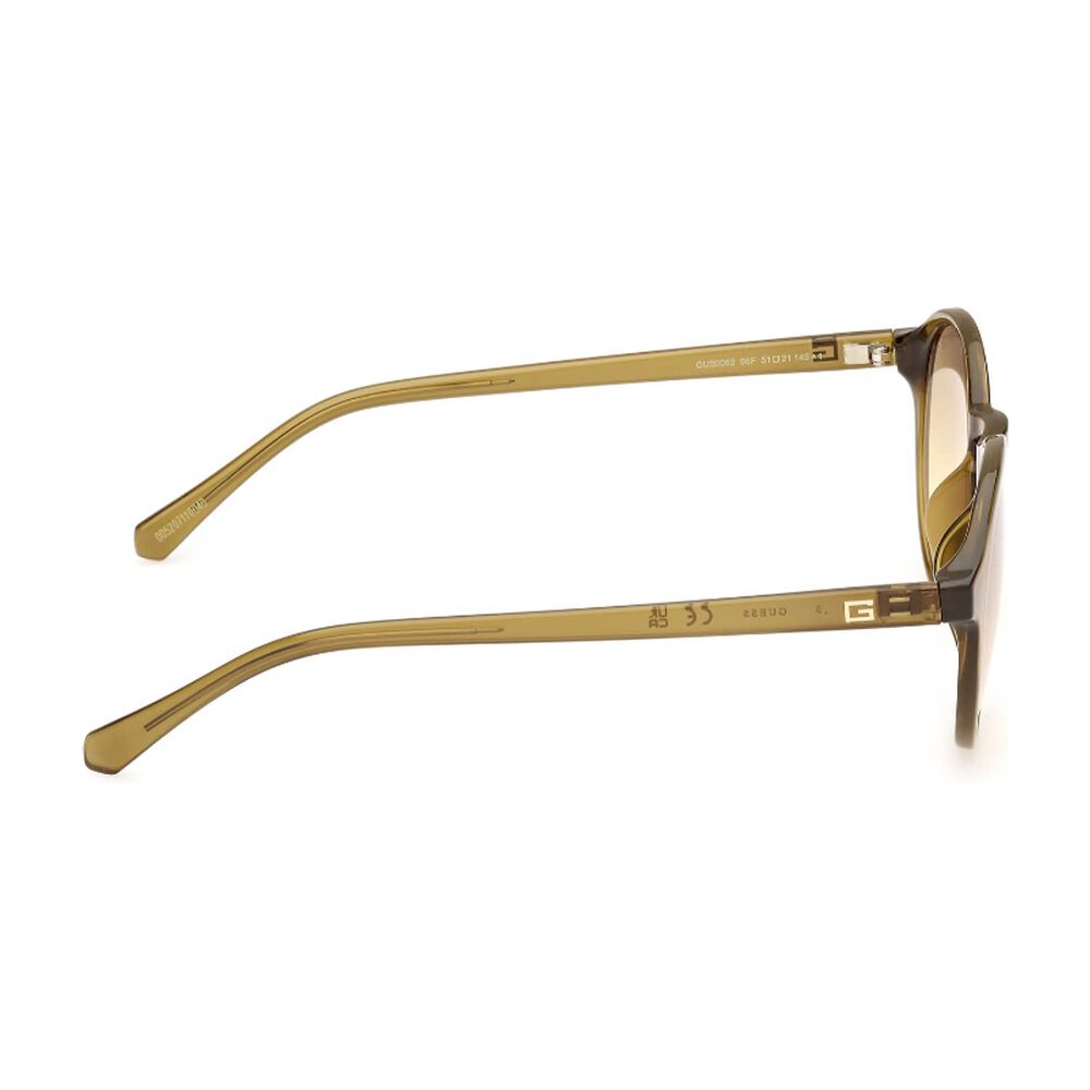 Lentes De Sol Verde Oscuro Transparente Degrad&eacute; Guess image number 6.0