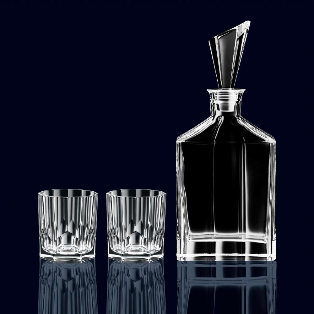Set De Vaso + Botella Whisky Nachtmann Aspen / 3 Piezas / 324 Ml image number 1.0