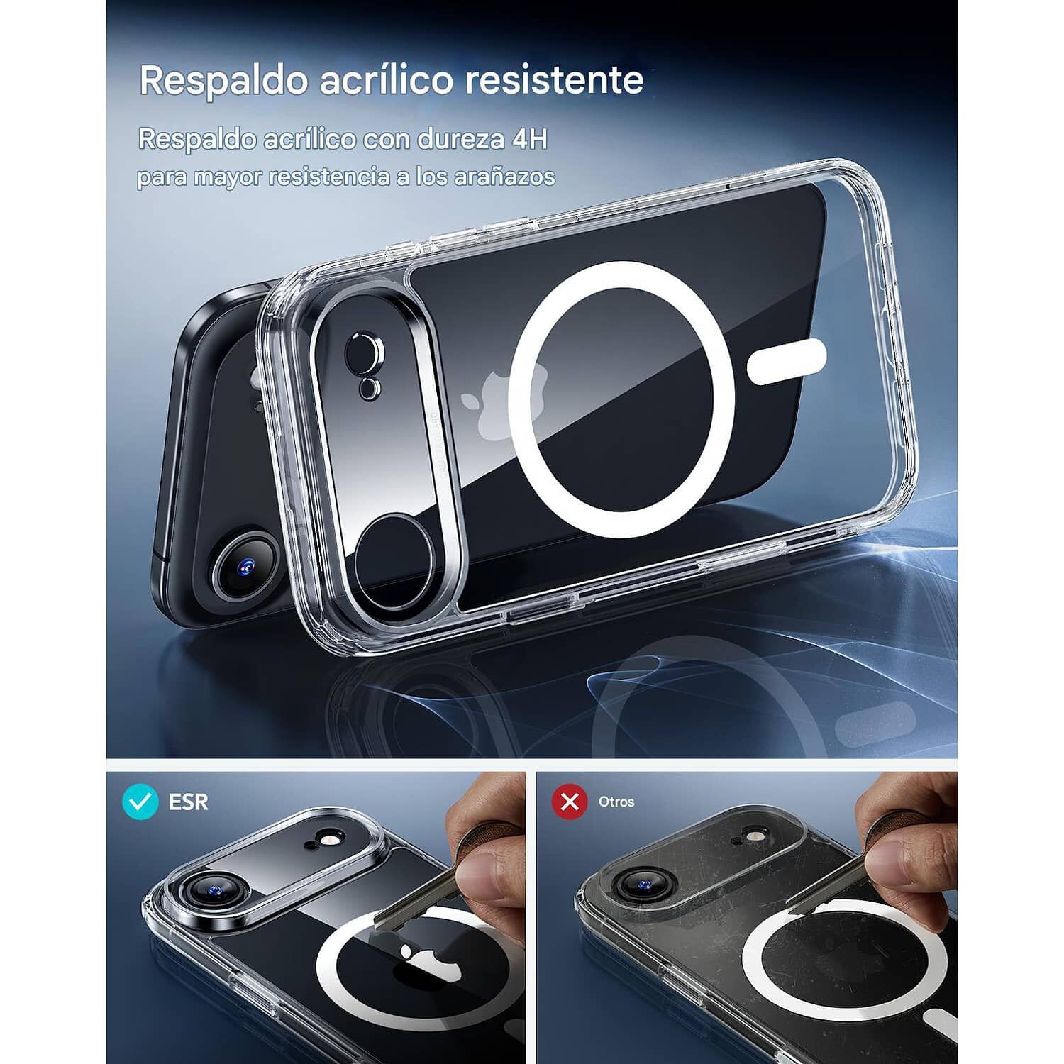 Para Iphone 17 Air - Pack: Carcasa Magsafe + Vidrio Templado image number 7.0