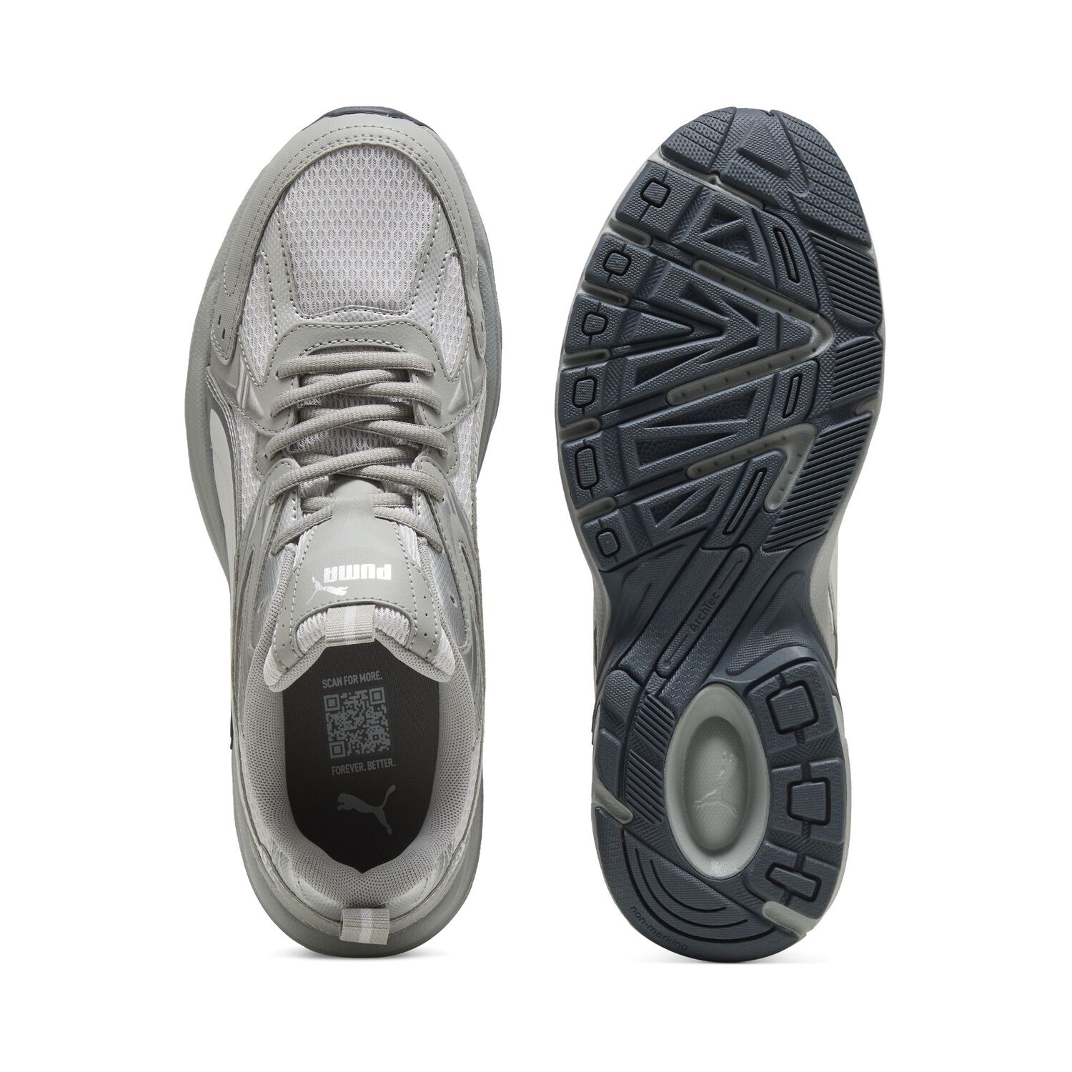 Zapatilla Puma Milenio Tech Mujer Gris image number 3.0
