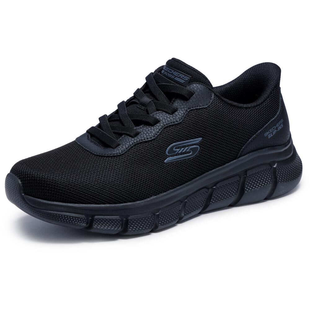 Zapatilla Urbana Hombre Skechers Bobs B Flex - Glacial Edge Bbk image number 2.0