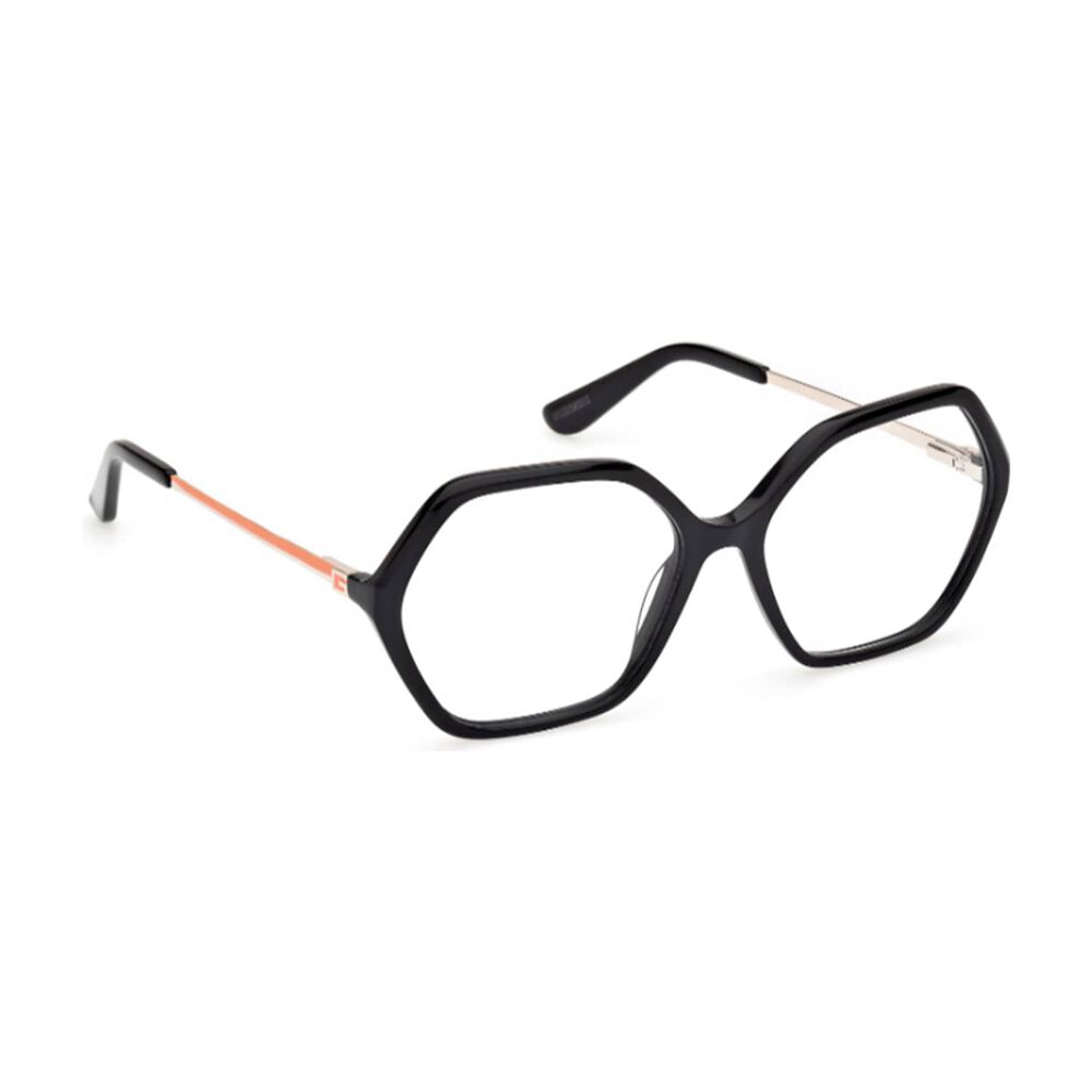 Lentes &Oacute;pticos Negro Brillante Guess image number 7.0