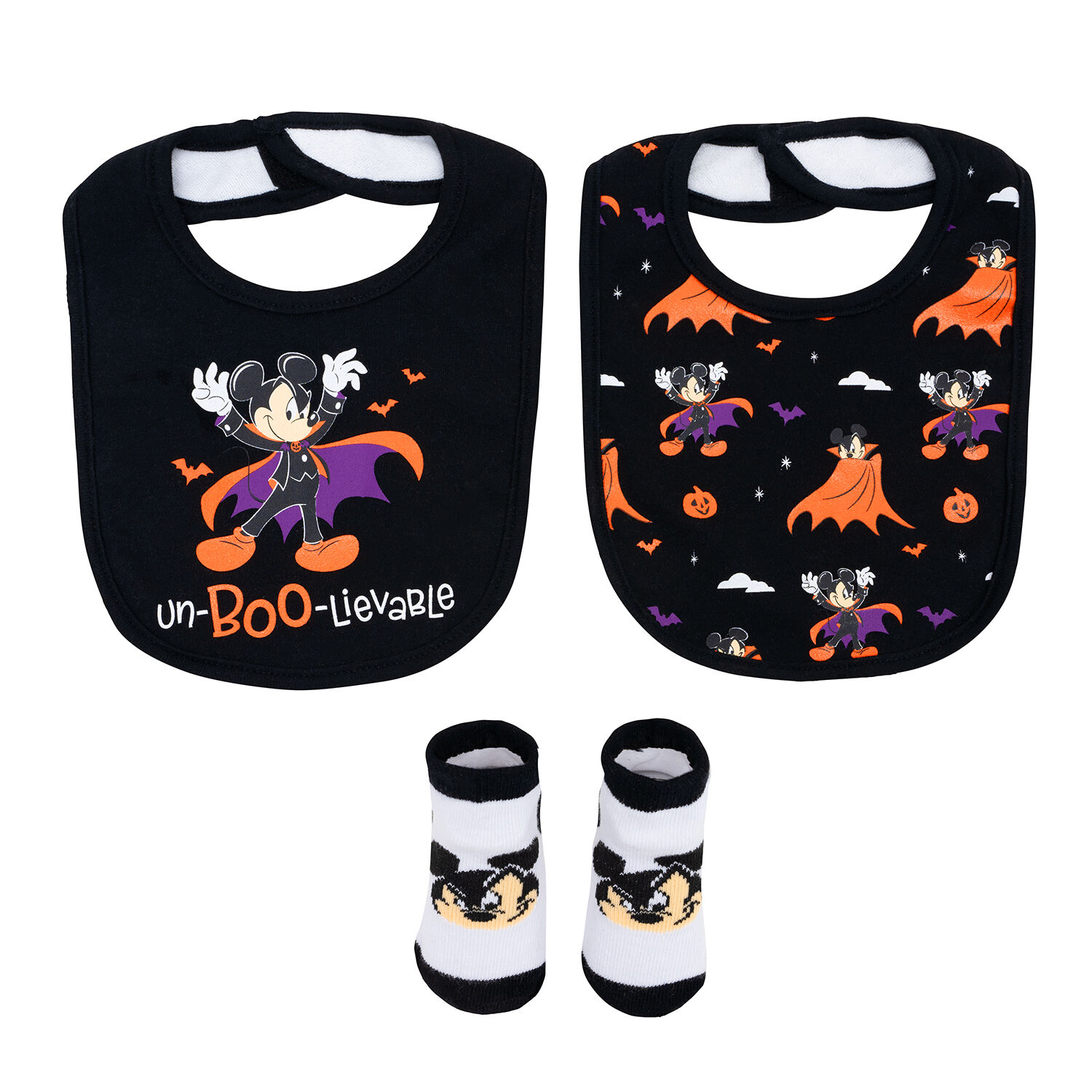 Set 3 Piezas Halloween Mickey Vampiro Ni&ntilde;o image number 1.0