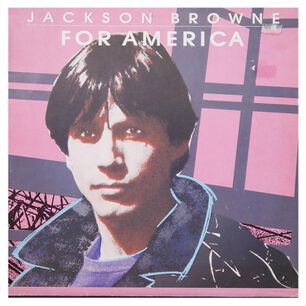 Jackson Browne - For America | 12" Maxi Single Usado