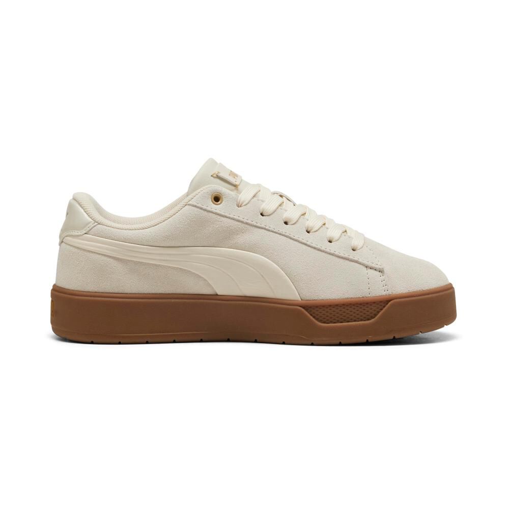 Zapatilla Urbana Mujer Puma Smash Belle Sd Beige image number 1.0