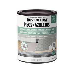 Revestimiento Para Pisos, Cerámicas Y Porcelanatos Paso 1 946ml Beige Arena - Rust Oleum