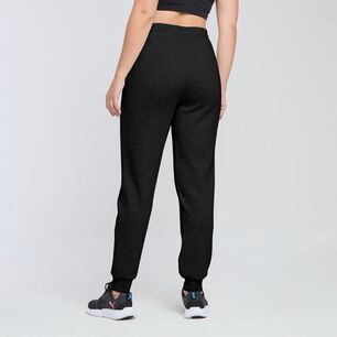 Pantal&oacute;n De Buzo Deportivo Liso Tiro Alto Regular Mujer Wetland