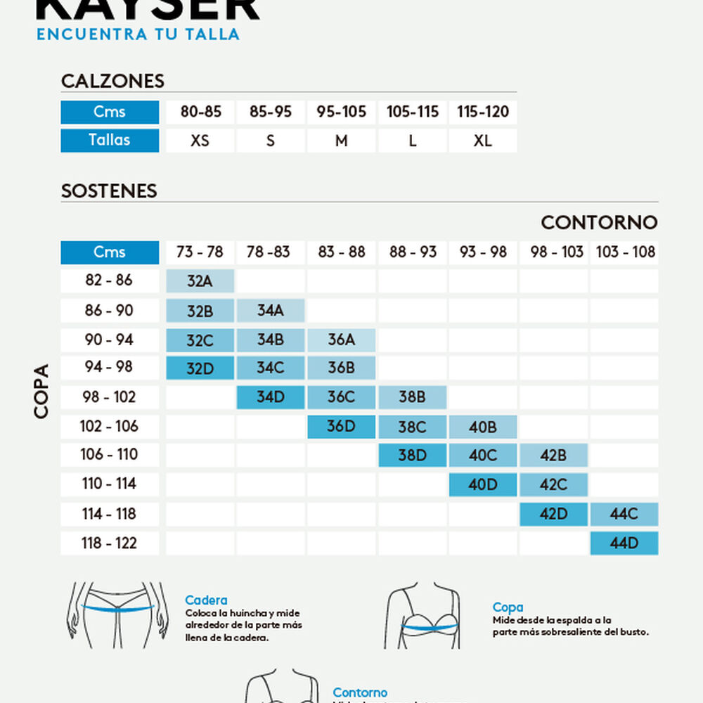 Pack 3x Sosten Soft Microfibrap350024-caf2 Kayser image number 3.0