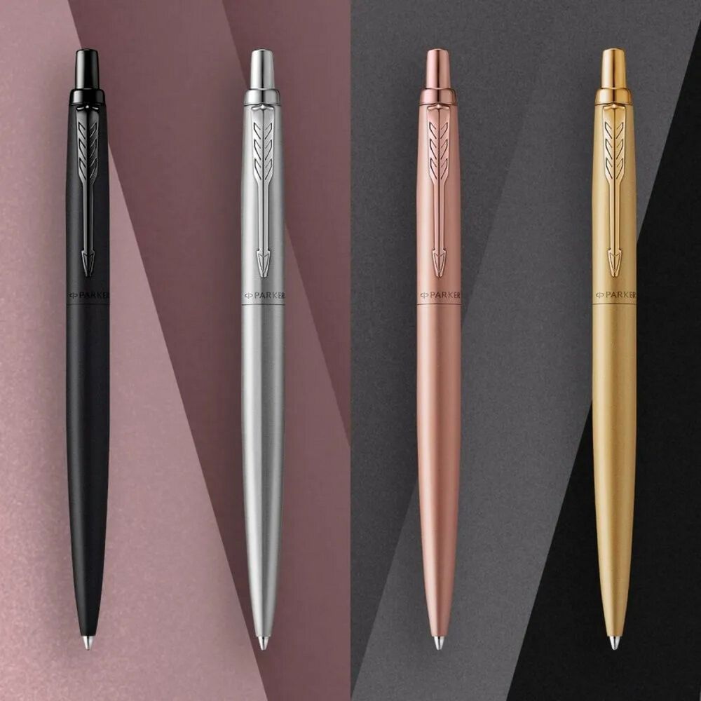 Bol&iacute;grafo Parker Jotter Xl Gold Rosa Punta Med Tinta Azul image number 5.0