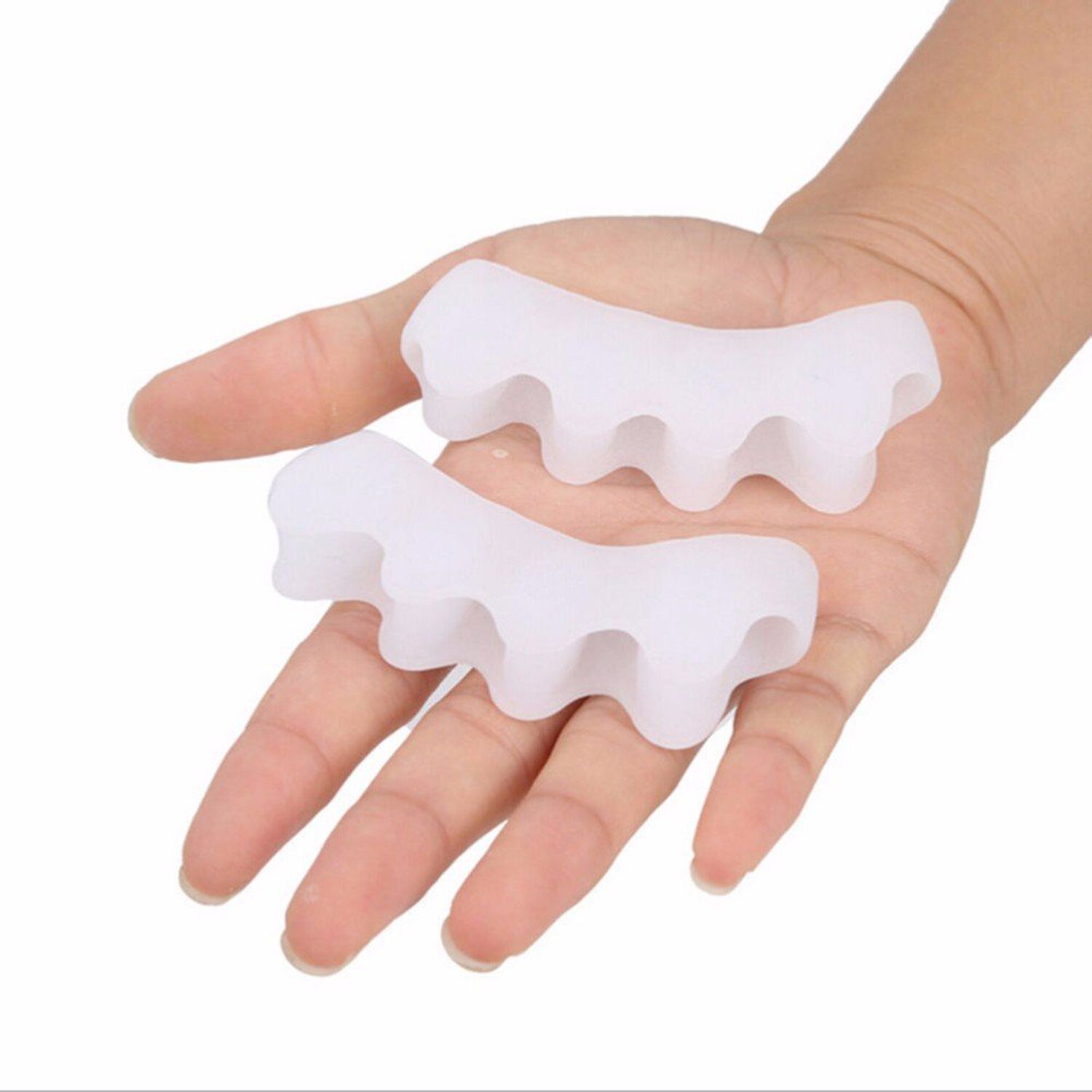 Par De Correctores Ortop&eacute;dicos Silicona Para Dedos Pies image number 7.0
