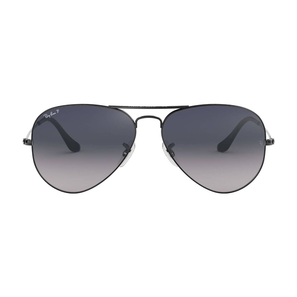 Lentes De Sol Aviator Azul Degrad&eacute; Polarizados Ray-ban image number 0.0