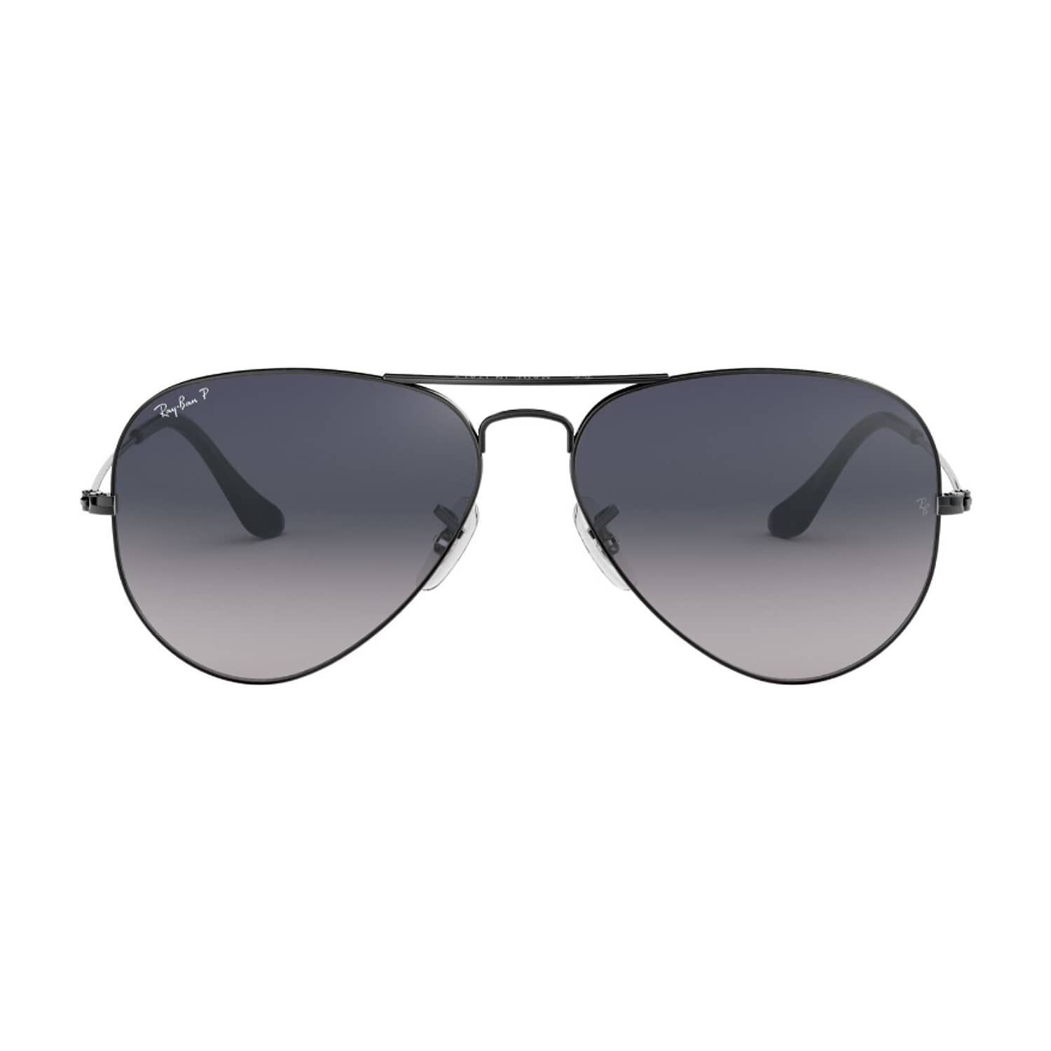 Lentes De Sol Aviator Azul Degrad&eacute; Polarizados Ray-ban image number 0.0
