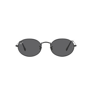 Lentes De Sol Oval Black Ray-ban