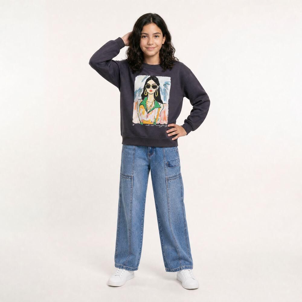 Jeans Ni&ntilde;a Red - Rock image number 0.0