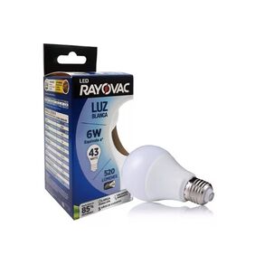 Ampolleta Rayovac Luz Blanca Base E27 43w