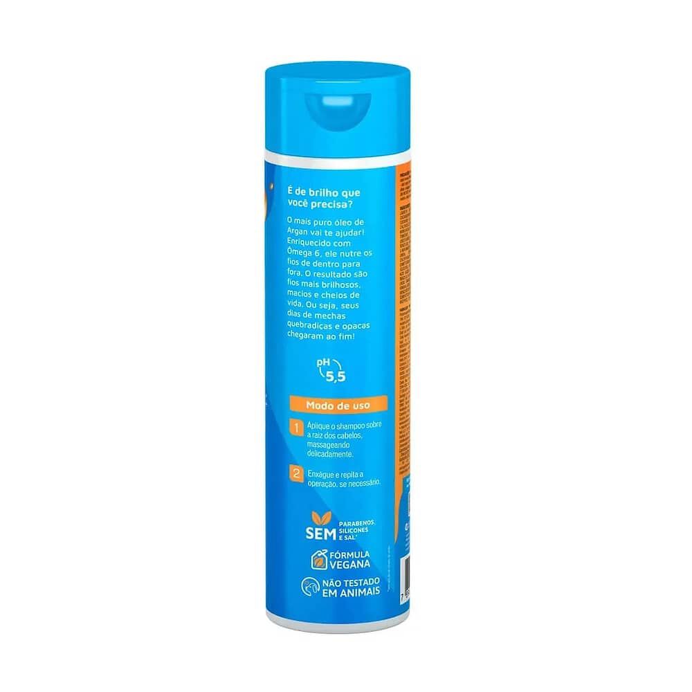 Shampoo Oleo De Argan 300ml Novex image number 1.0