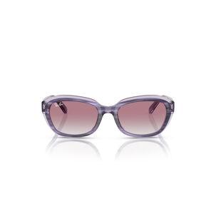 Lentes De Sol Morado Degradados Ray-ban Junior Para Niños