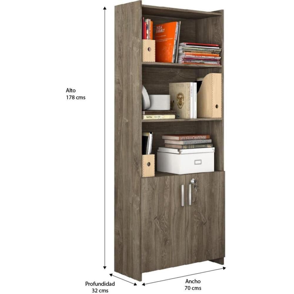 Librero Casaideal Chic / 2 Puertas image number 1.0