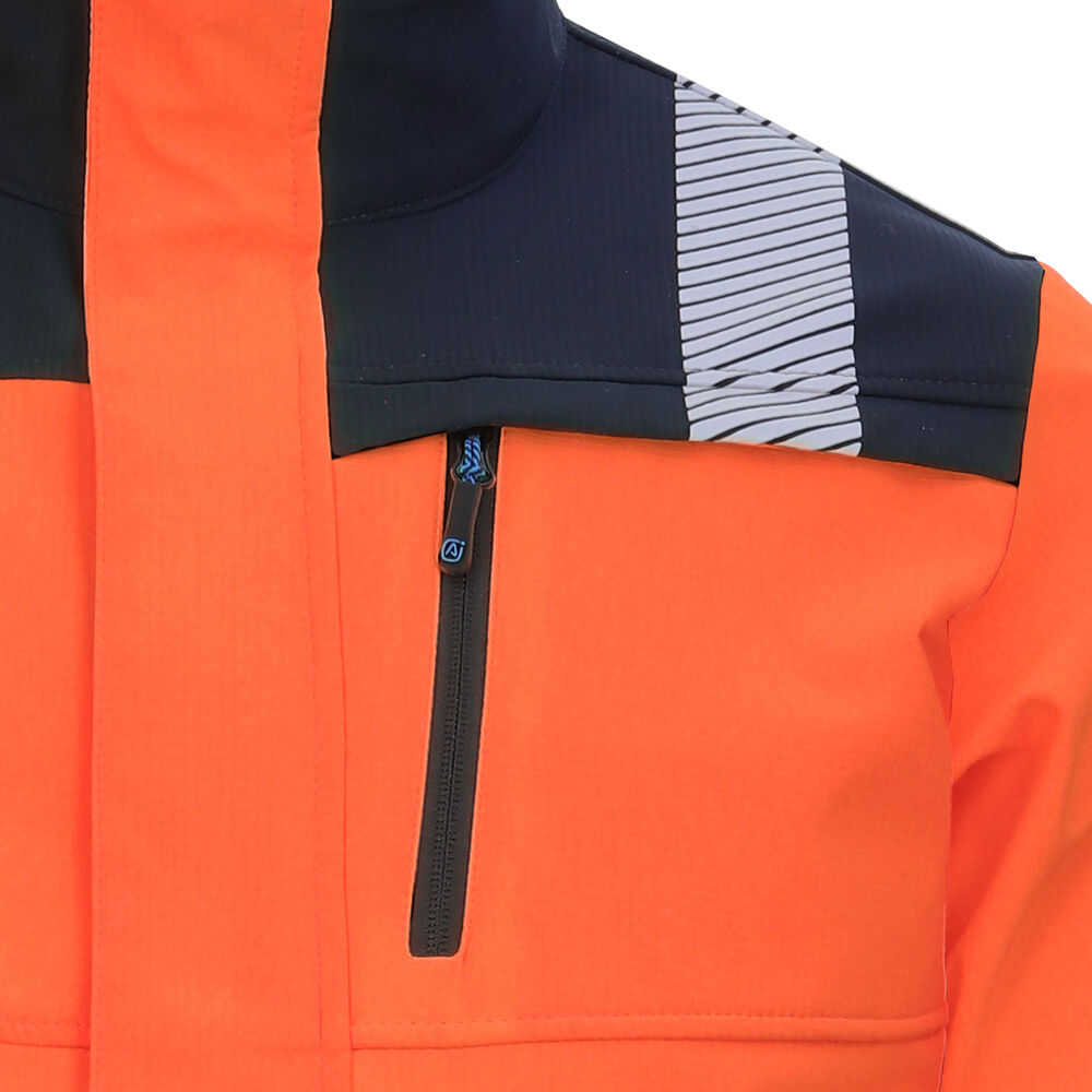 Chaqueta Slack Hi Viz Absolute Zero Naranjo image number 6.0