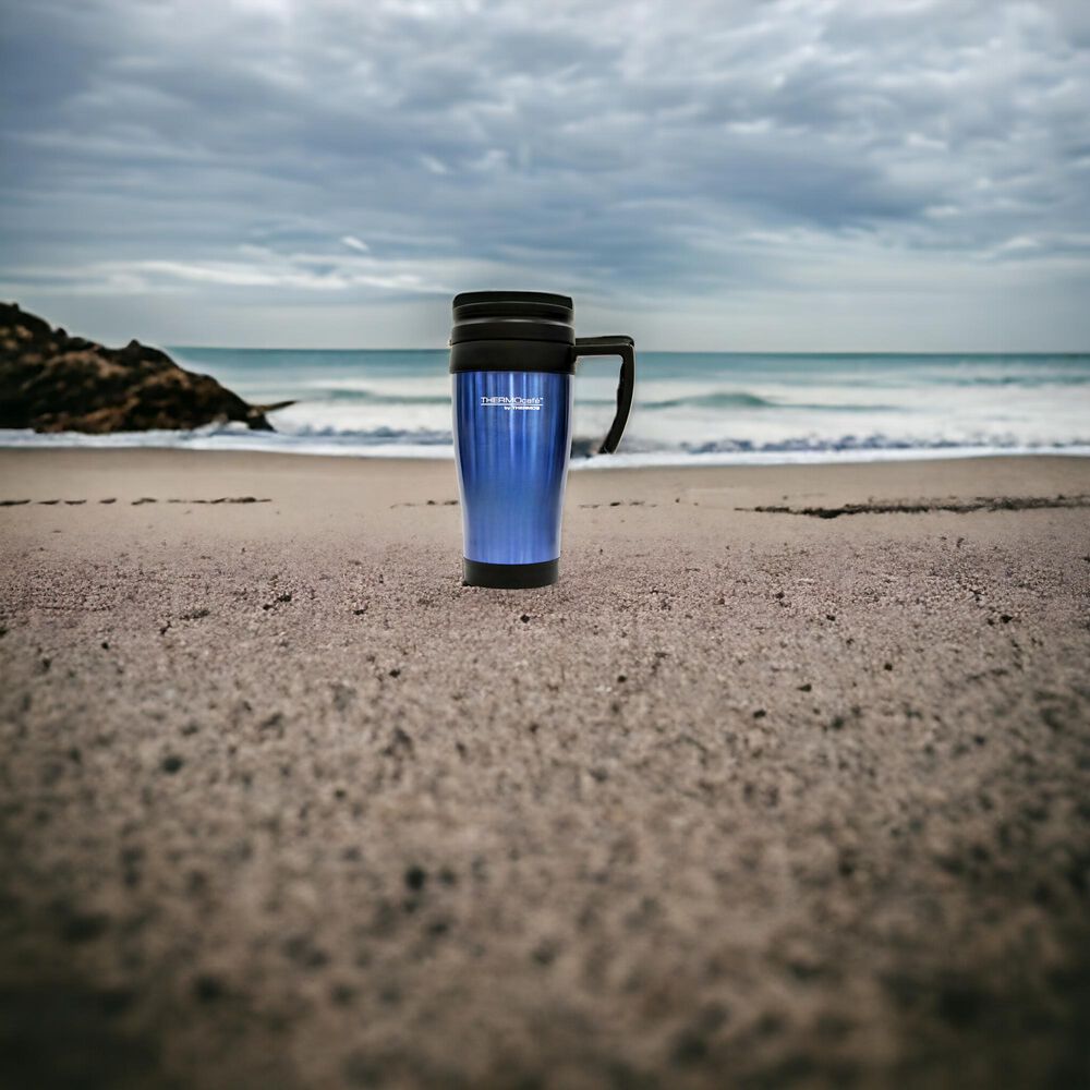 Vaso Térmico De Acero Inoxidable Mug 420 Ml Thermos - Azul image number 2.0