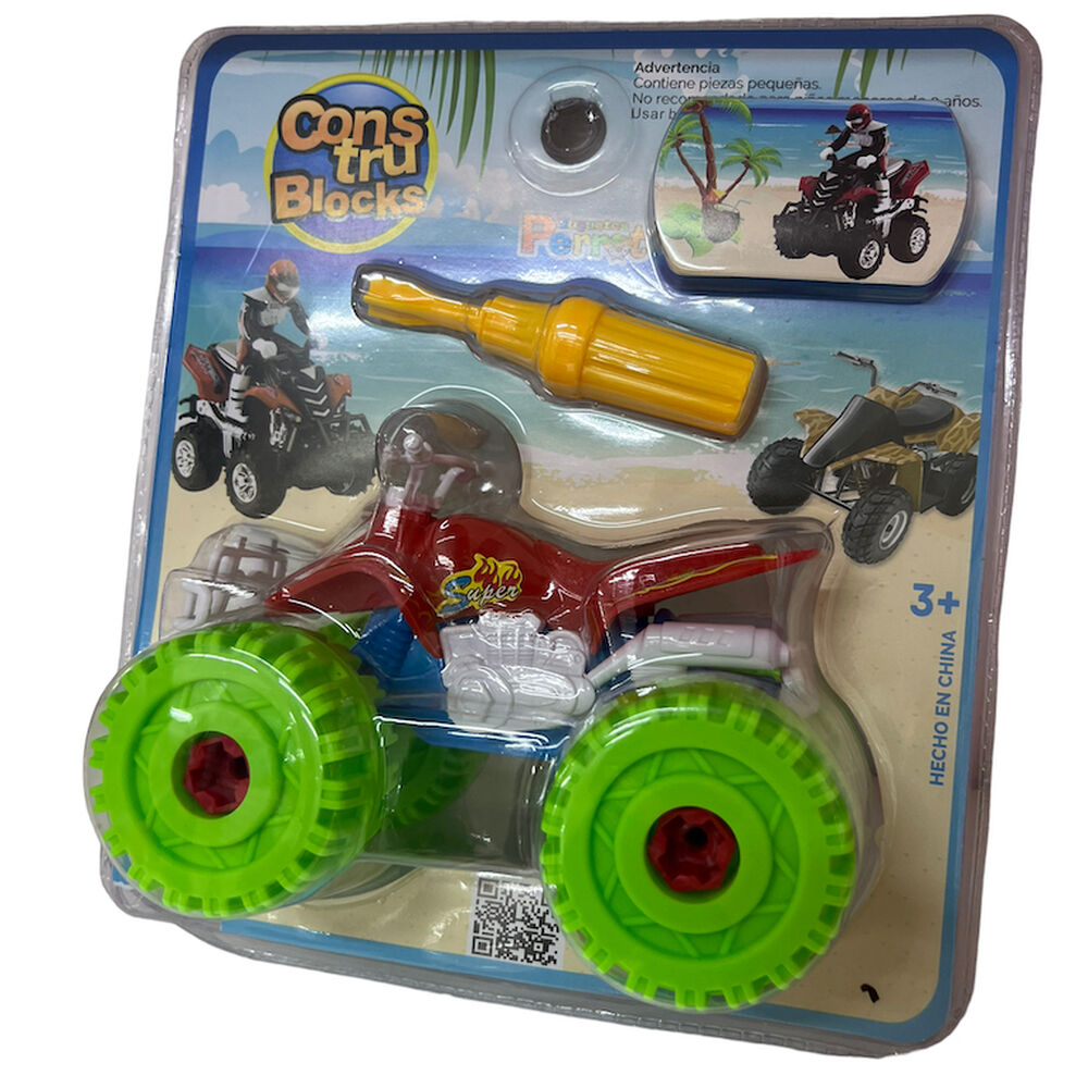 Moto Juguete Playera Armable Didactica image number 2.0