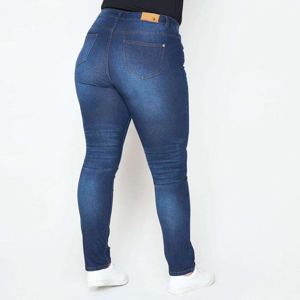 Jeans Mujer Tiro Medio Skinny Sexy Large image number 2.0