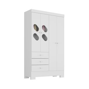 Cl&oacute;set Di Poretti Design Ciranda / 4 Puertas / 3 Cajones