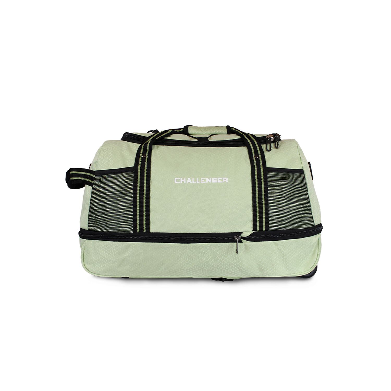 Bolso Tipo Mochila Con Ruedas Challenger Verde image number 0.0