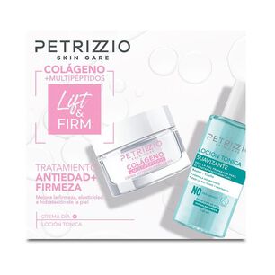 Tratamiento Antiedad Y Firmeza Crema Col&aacute;geno + T&oacute;nico Petrizzio
