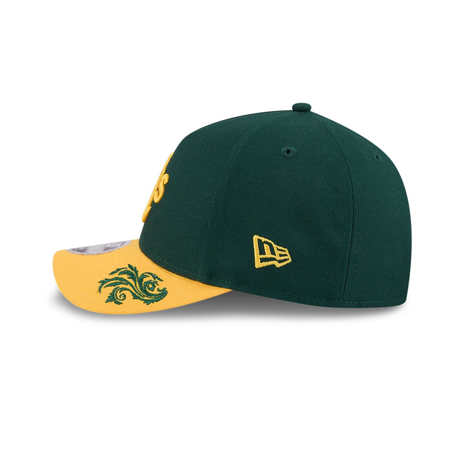 Gorra 9forty Mc Af Mlb Oakland Athletics Wordmark Verde image number 3.0