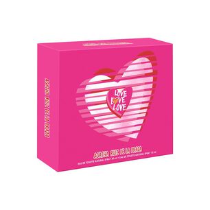 Set De Perfumer&iacute;a Mujer Love Love Love Agatha Ruiz De La Prada / 50 Ml / Edt + Megaspritzer 10 Ml