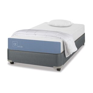 Cama Americana Cic Excellence / 1 Plaza / Base Normal + Textil