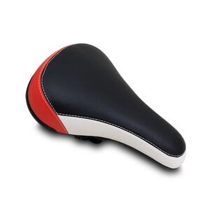 Asiento Radical Mountain Mtb 903a Negro Blanco Rojo