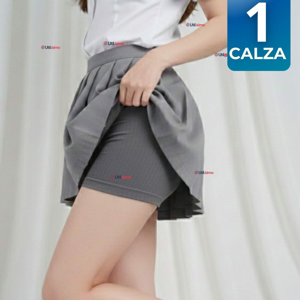 Calza Corta Escolar Color Gris Pata Deportivas Juvenil image number 0.0