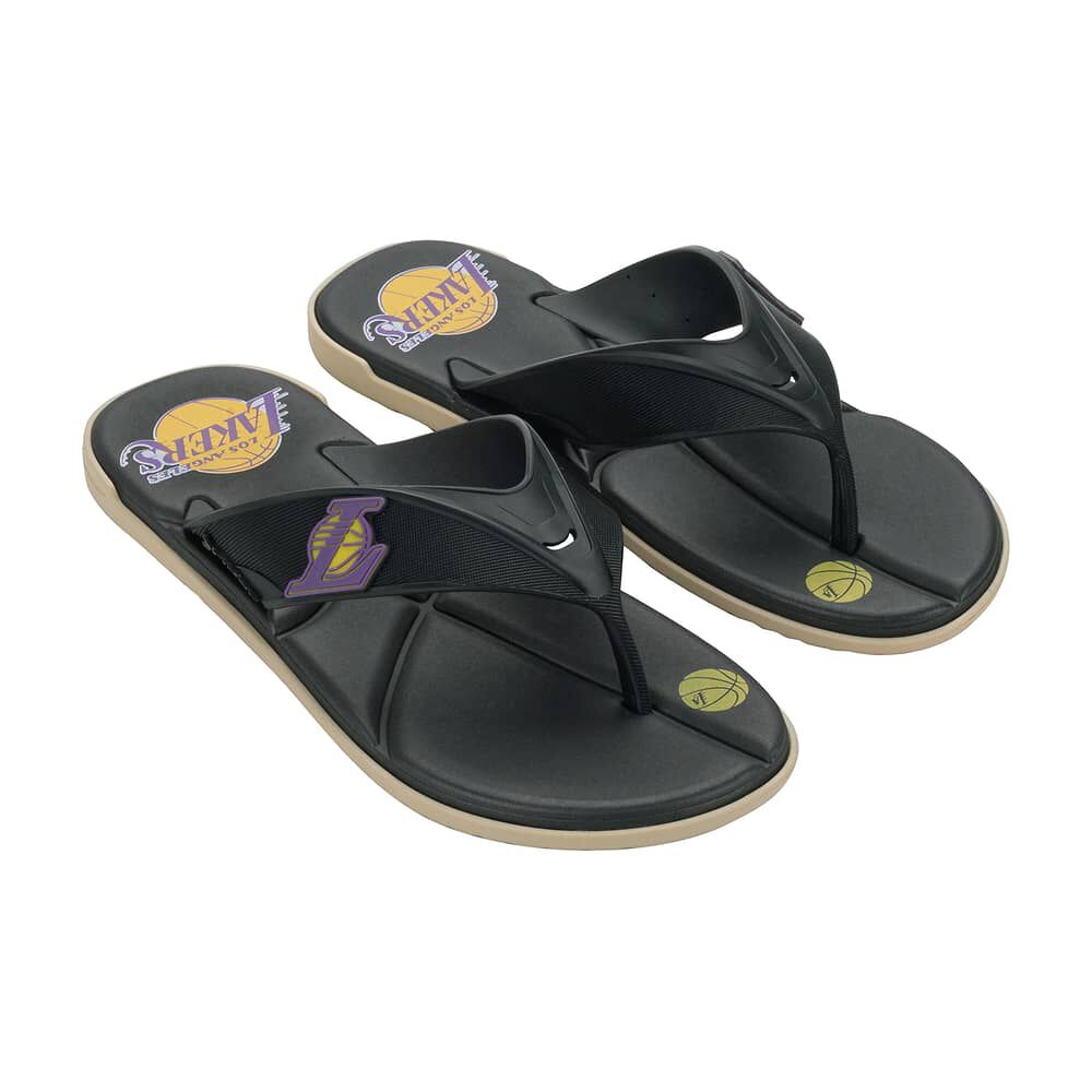 Sandalia Hombre Negro/azul Lakers Shot Nba Rider image number 2.0