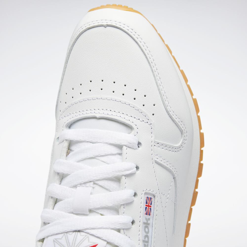 Zapatilla Urbana Mujer Reebok Classic Leather Blanco image number 7.0