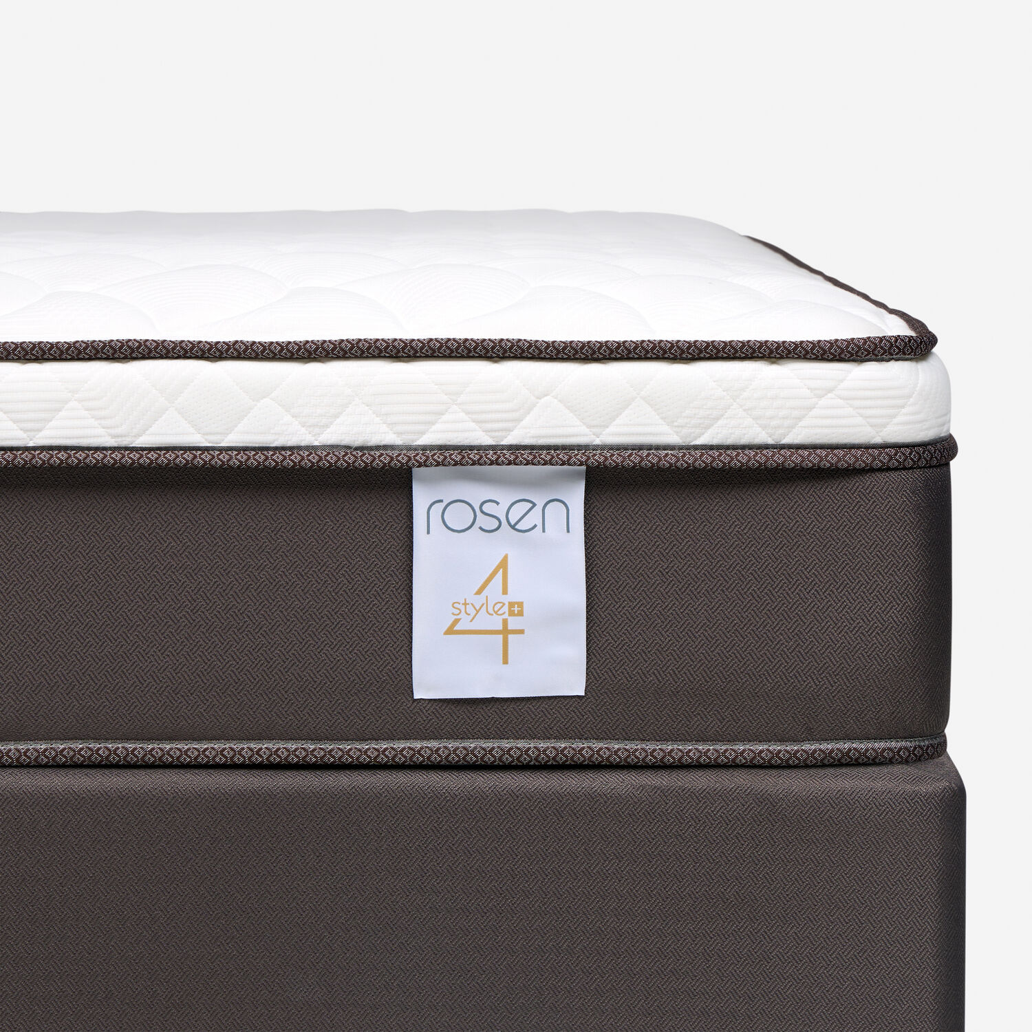 Cama Europea Rosen New Style 4 Plus / 2 Plazas / Base Dividida image number 4.0