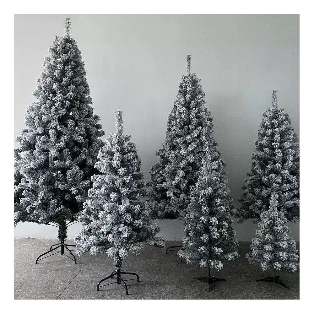 &Aacute;rbol De Navidad Pino Blanco Con Base Metal 180cm image number 5.0