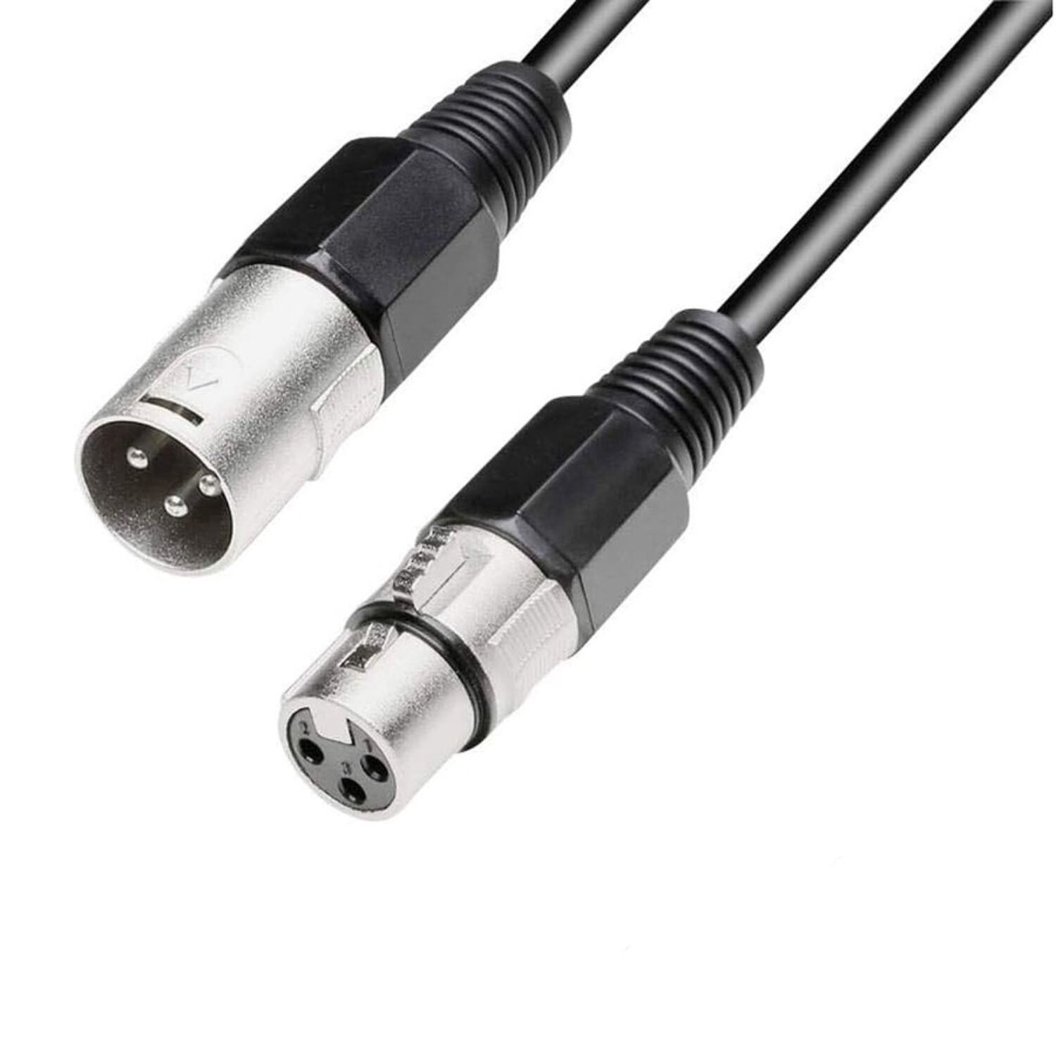 Cable Xlr Macho Hembra Balanceado De 1 Metro image number 0.0