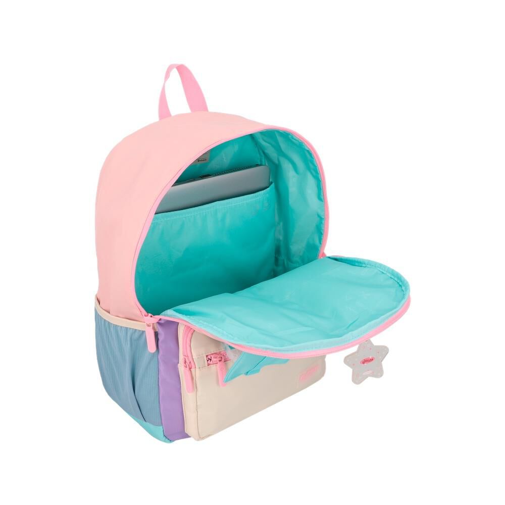 Mochila Notebook Xtrem Cleveland 6xt Morado/multicolor 15" image number 3.0