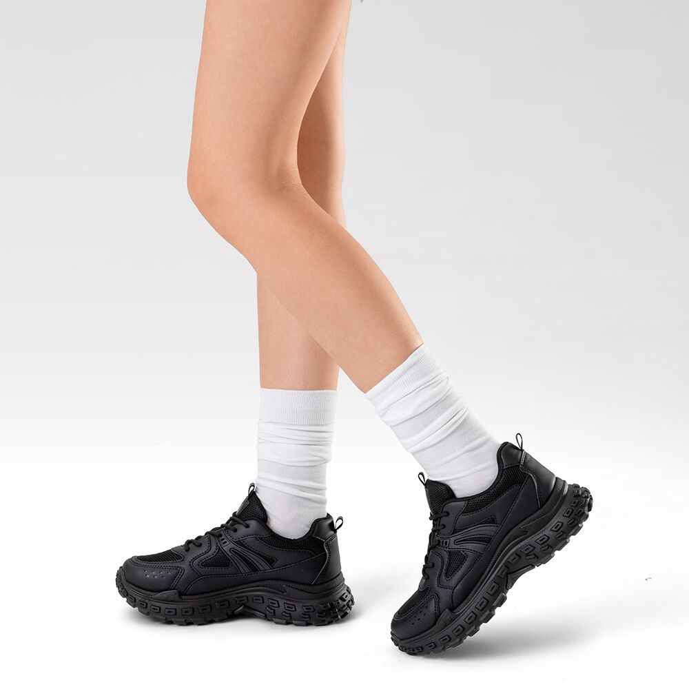 Zapatillas Negro Casual Mujer Weide Sl03 image number 1.0